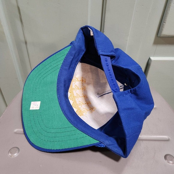 VTG Grand Canyon Blue American Indian Tribal Blue Rope Snapback Hat Cap OSFA - Picture 10 of 12